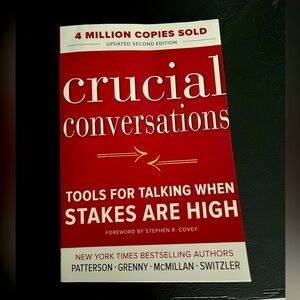 Critical conversations communications book textbook